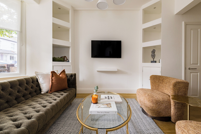 Living area, Chiswick Courtyard House, London