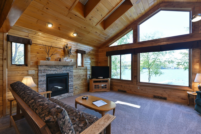 Living area 3, Sandy Shores 2 Bedroom Hotel Room by RedAwning, Bayfield