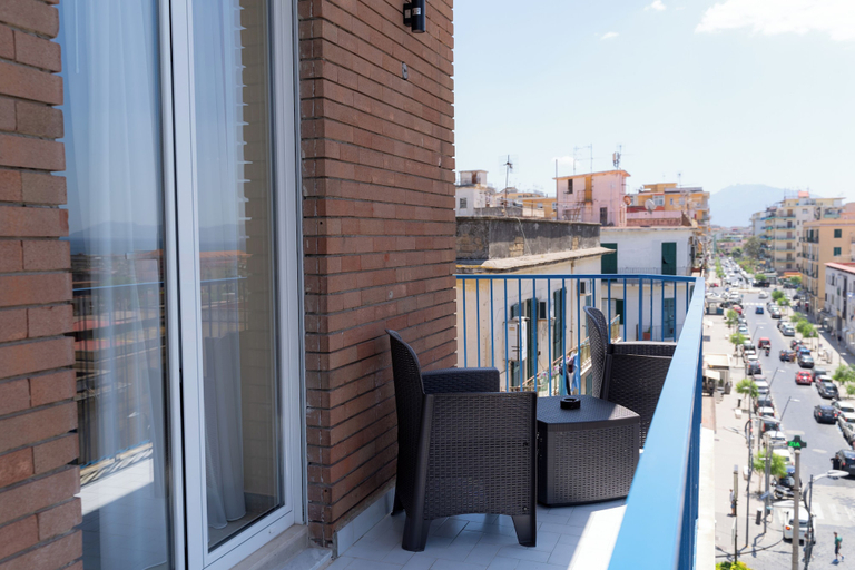 Balcony view 3, Partenope's house, Napoli
