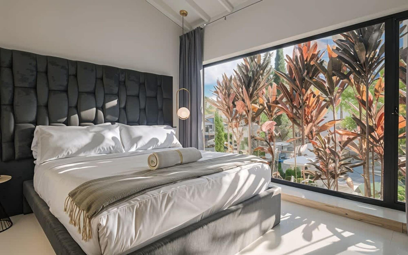 Bedroom 4, Amazing 6BR Oasis in Poblado MDE, Retiro