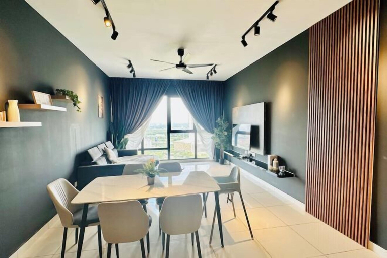 Interior 3, Mosaic 3Bedroom Dark Elegance with Bathtub 8-13pax, Johor Bahru