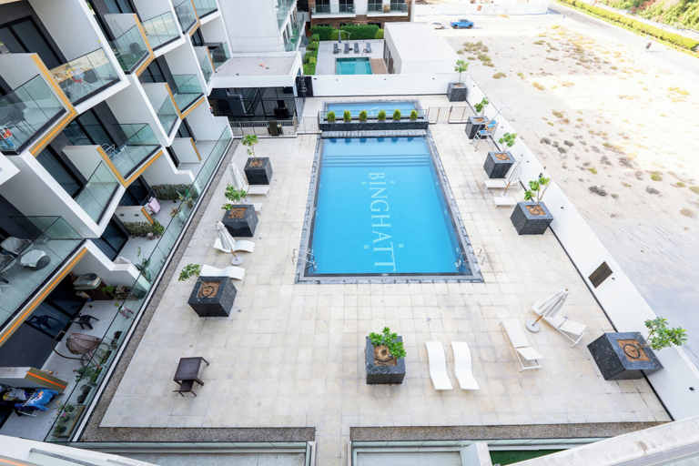 Pool, Binghatti Jasmine Residences - JVC, Dubai