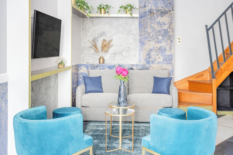 Living area 5, Merveil Luxury Suite - Saint Louis, Paris