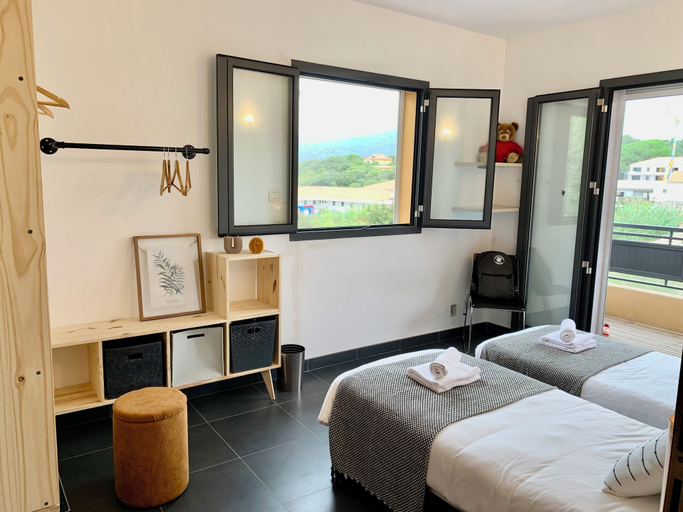 Bedroom 2, residence Guddelmoni, Corse-du-Sud