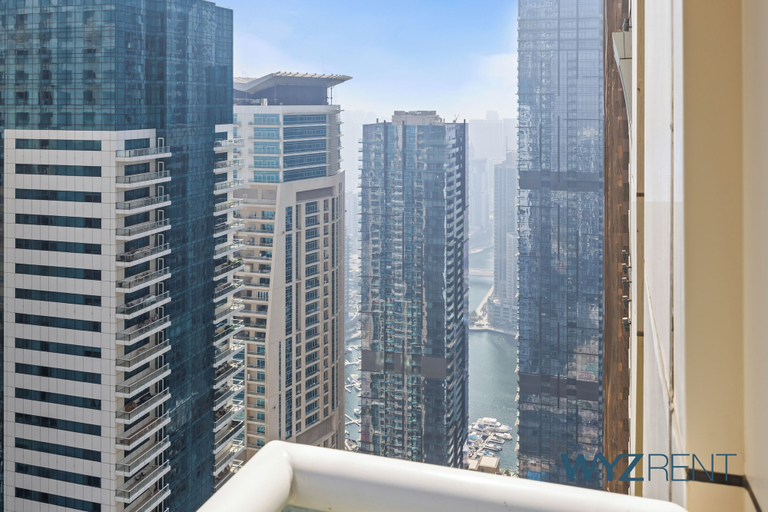 Balcony 3, WYZ RENT|Aegean Charm 2BR Sulafa Tower Marina, Dubai
