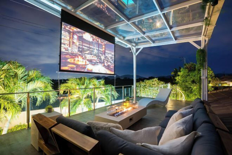 Terrace/patio 2, Kira Japandi Escape with Sauna & Rooftop cinema, Hua Hin