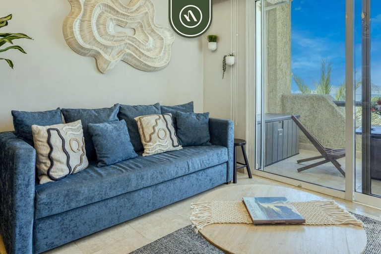 Living area 5, Beachfront Condo With Amazing View to the Sea, La Paz