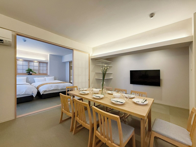 Living area 4, bHotel Miyajima Omotesando 22, Hatsukaichi