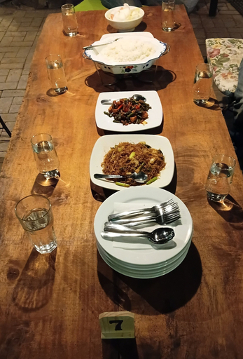 Breakfast meal, The Pinewood Lodge & Organic Farm, Bogor