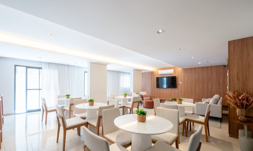 Dining, Studio Moderno em cond. c/ piscina HFO0208, Salvador