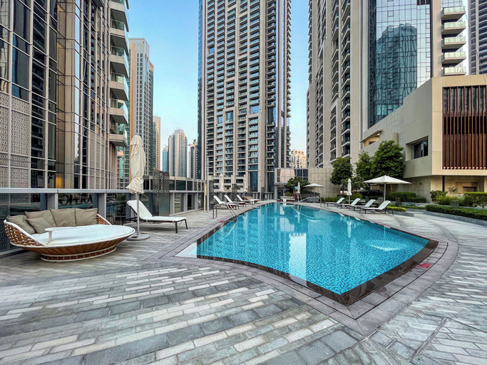 Pool, Maison Privee - City Heights Retreat w/ Panoramic Skyline Views, Dubai