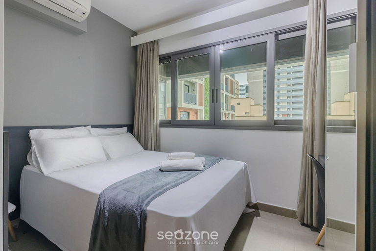 Room, Your Complete Stay in a Building With a Pool Just Steps From the Subway - FRE, São Paulo
