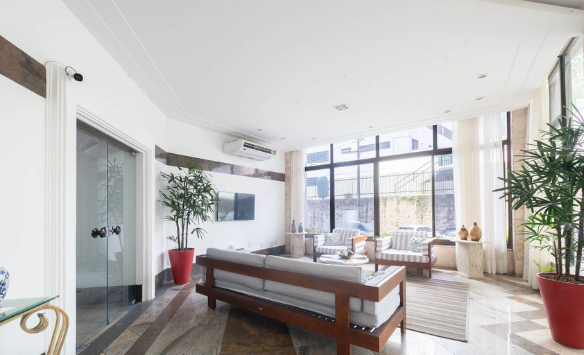 Interior, Apt With Balcony in a Condo With Pool Aci0320, Salvador