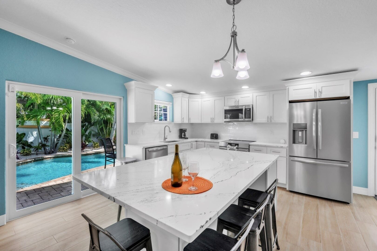 Private kitchen 3, Paradise Palms 3 Bedroom Cottage, Manatee