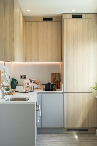 Private kitchen 3, StayCozy Studio Apartments in Croydon, London