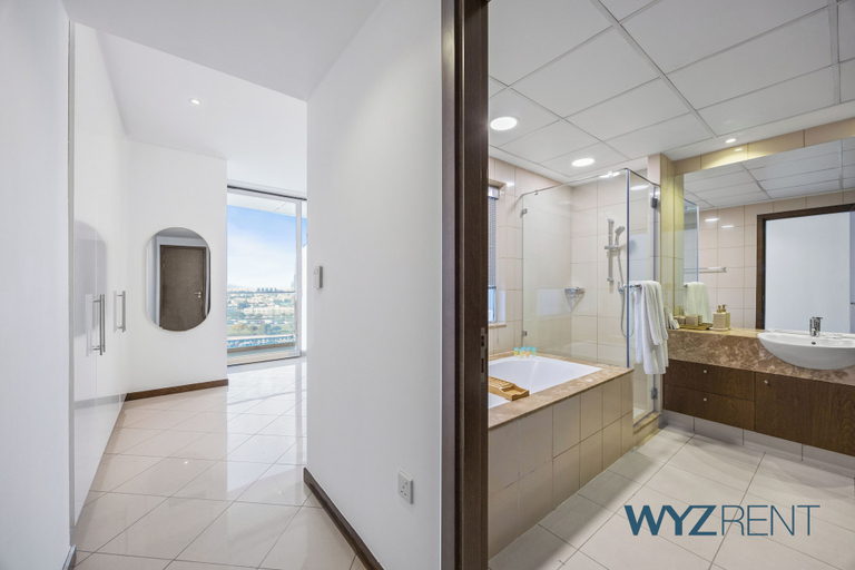 Room 3, WYZ RENT|Creekside Haven 2BR Marsa Plaza DFC, Dubai
