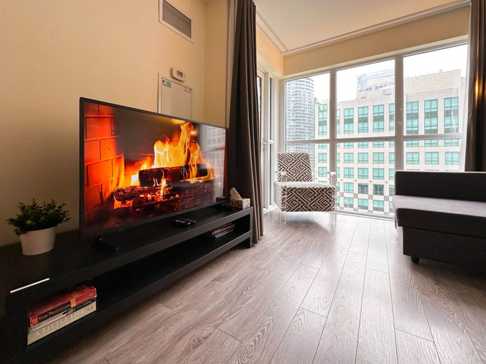 Living area 5, 300 Front Luxury Condos, Toronto