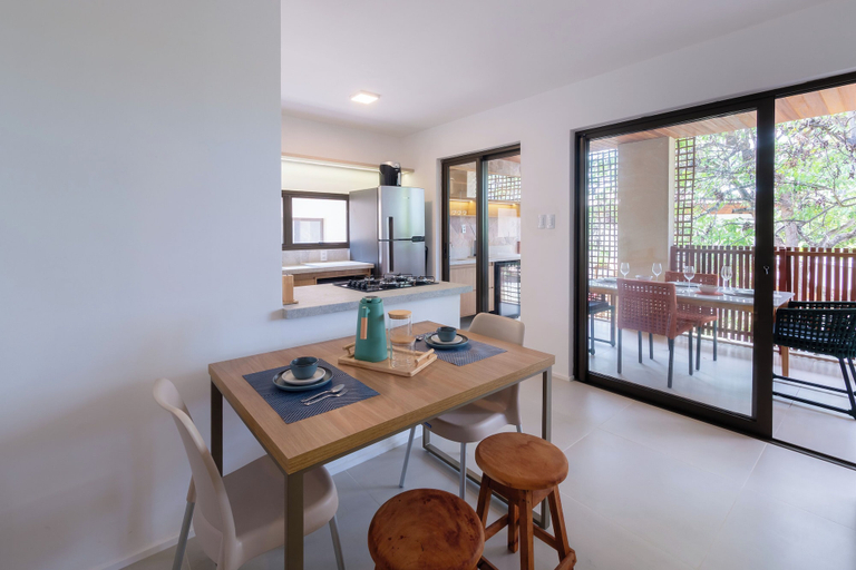 Private kitchen, 2 Bedroom Apt 800 m From the Beach Tdc0109, Mata de São João
