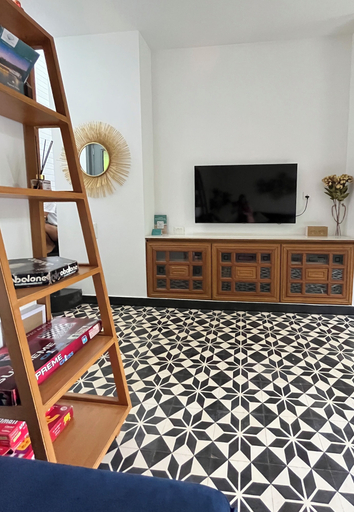 Living area 3, Casa Calma by evaddo, North Goa
