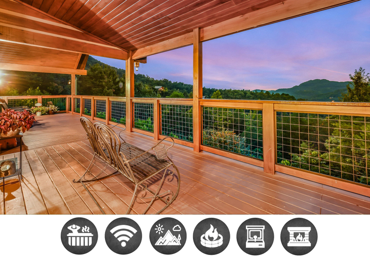 Primary image, Panoramic Pointe 2 Bedroom Cabin, Sevier