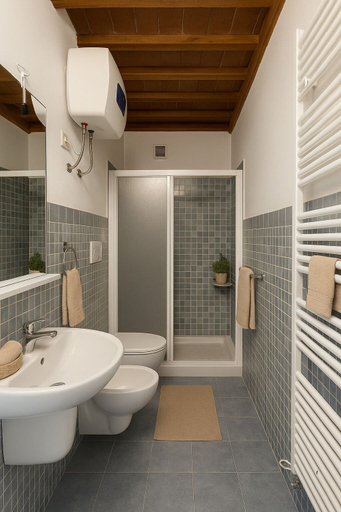 Bathroom 2, Appartamento Ferraresi, Modena