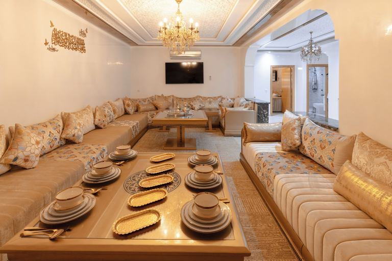 Living area 4, Appart Hotel Golden Sky Home, Béni Mellal