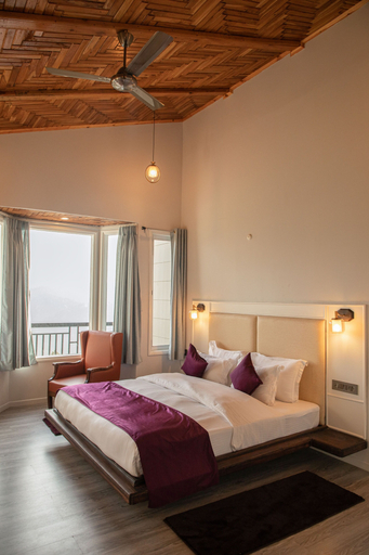 Bedroom 3, Spellmount - Himalayan View Infinity Pool Resort In Kausani, Bageshwar