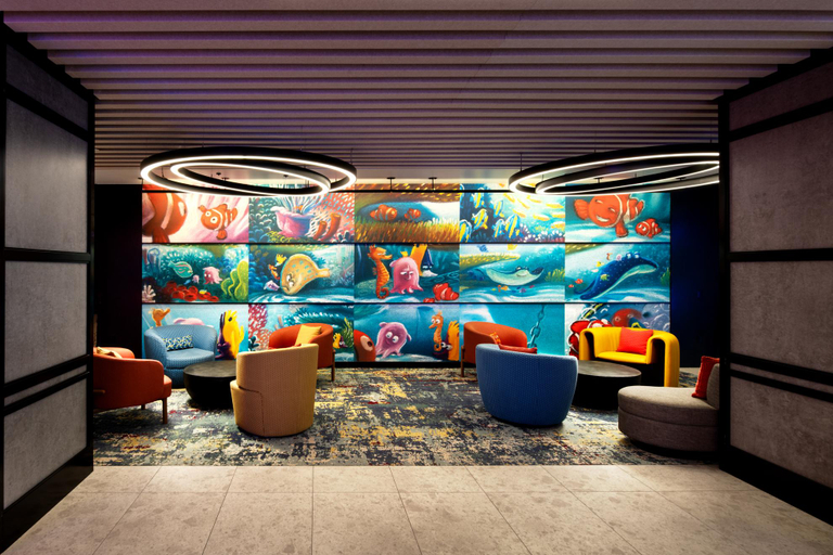 Public Area 2, Pixar Place Hotel, Orange