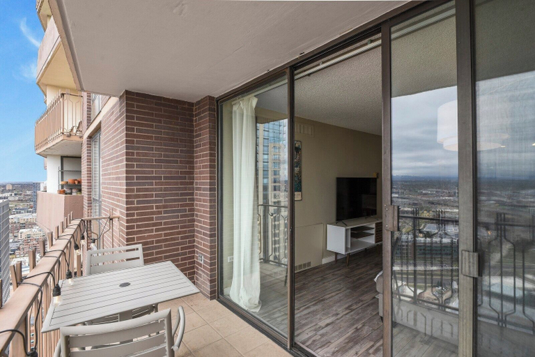 Balcony, Sky High Studio in Downtown Denver, Denver
