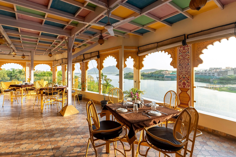 Restaurant 4, Young Monk Hostel Udaipur - Jaydurg, Udaipur