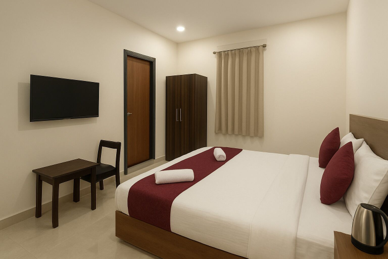 Room 5, Hotel Tirth Heritage RamMandir Ayodhya, Basti
