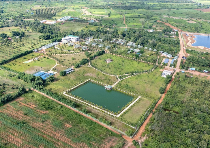 Aerial view 2, Samanea Wellness Resort, Veal Veaeng