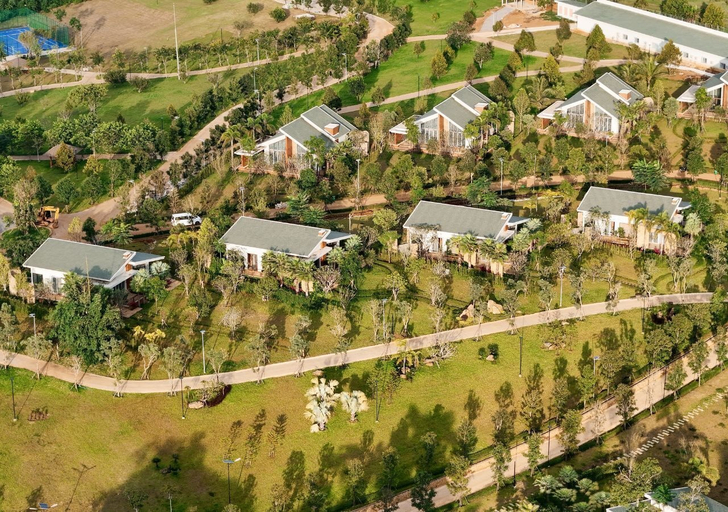 Aerial view 3, Samanea Wellness Resort, Veal Veaeng