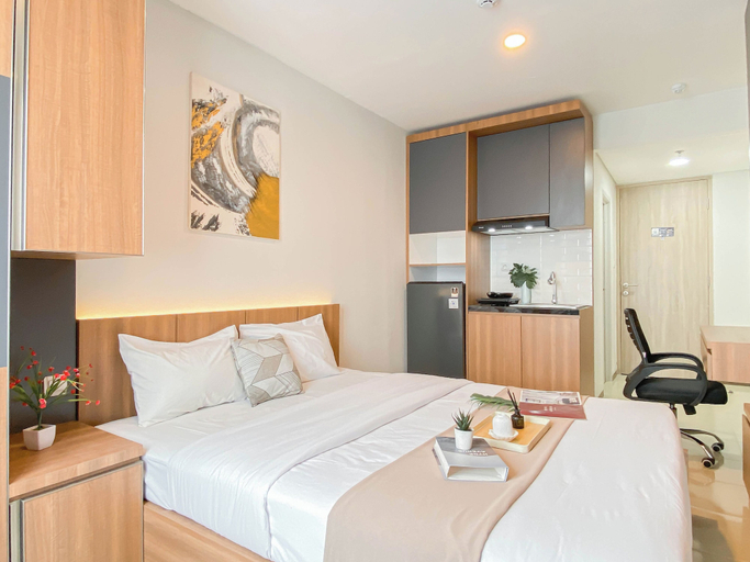 Interior 3, Wooden Space Studio At Meikarta Apartment, Cikarang