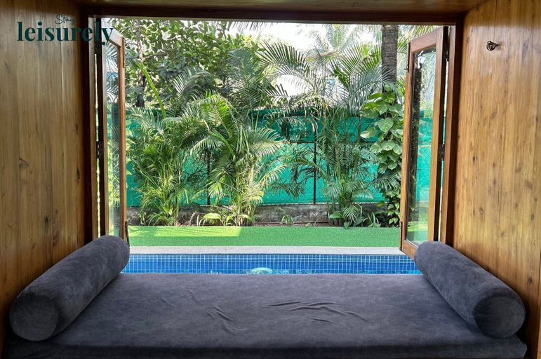 Interior detail, Stay Leisurely Blue Leaf 3BHK Alibaug, Raigarh