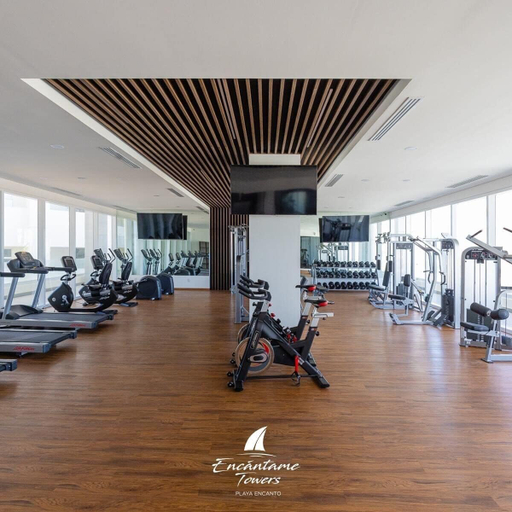 Fitness facility 2, Stunning 2 Bedroom Corner Beach Front Condominium Encantame C-1105, Puerto Peñasco