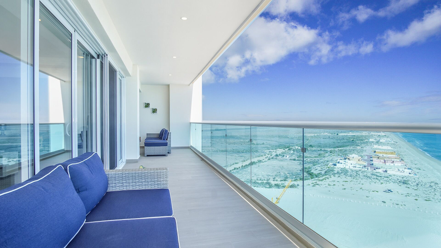 View from room, Waterfront Contemporary Condo E2105 at Encantame, Puerto Peñasco