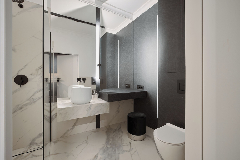 Bathroom 2, Granaria Jacuzzi Deluxe Suites by Downtown Apartments, Gdańsk City