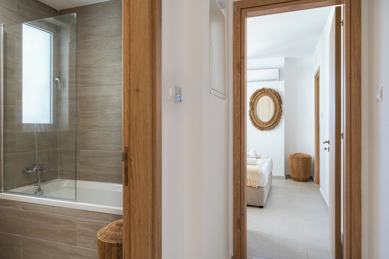 Bathroom 4, Aelia Chic 2-BR Apt & Balcony in Larnaca, Larnaca