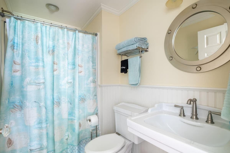 Bathroom 2, 5BR Cape Cod Retreat, Short Walk to Beach, Barnstable
