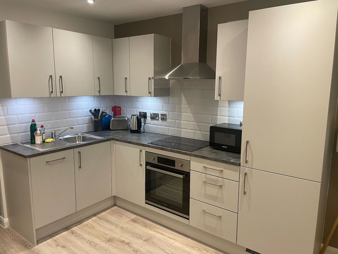 Private kitchen, The Artist Suite, Birmingham