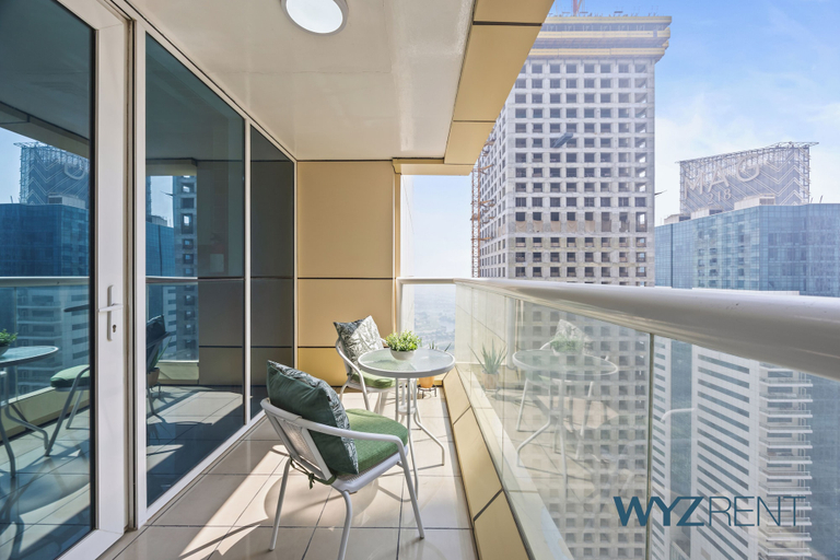 Balcony 4, WYZ RENT|Aegean Charm 2BR Sulafa Tower Marina, Dubai