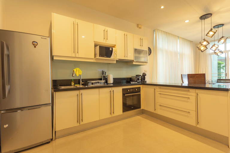 Private kitchen, 3BR PoolVilla Near Nai Harn Beach V113, Phuket Island
