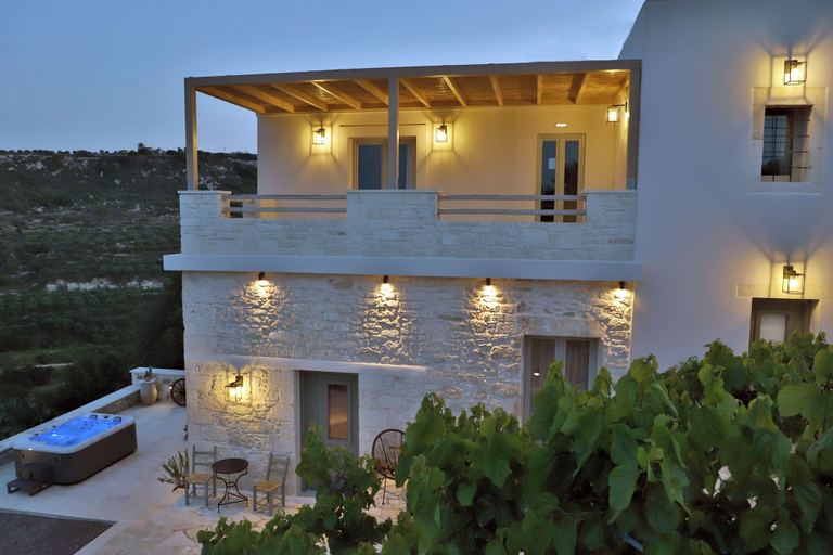 Front of property, Amvikas Suites in Sitia, Crete