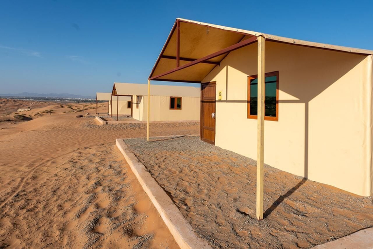 View from room, Safari Desert Camp Oman, Biddiya