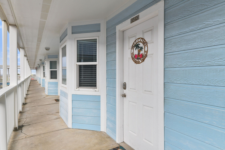 Exterior detail, Seascape 1313 2 Bedroom Condo, Galveston