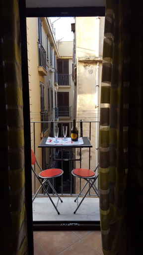 Balcony, Cicci's house, Palermo