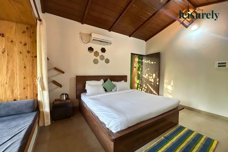 Room 4, Stay Leisurely Blue Leaf 3BHK Alibaug, Raigarh