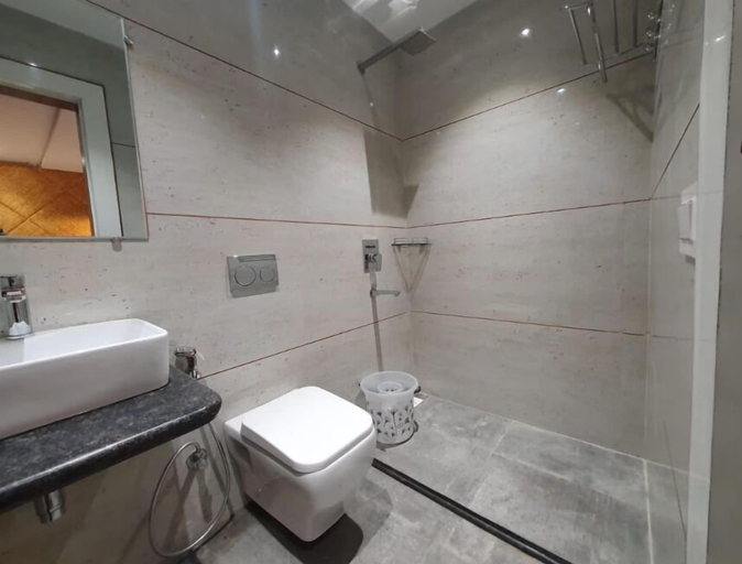 Bathroom 5, Hotel Scarlet, Gwalior