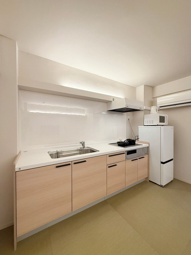 Private kitchen 2, bHotel Miyajima Omotesando 22, Hatsukaichi
